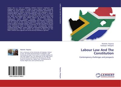 Labour Law And The Constitution - Mashele Rapatsa
