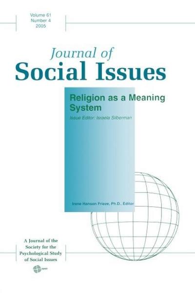 RELIGION AS A MEANING SYSTEM V
