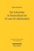 Die Scheinehe in Deutschland im 19.und 20.Jahrhundert
