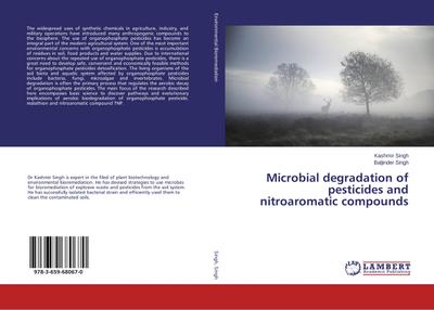 Microbial degradation of pesticides and nitroaromatic compounds
