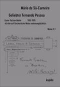 Geliebter Fernando Pessoa Erster Teil der Briefe 1912-1915