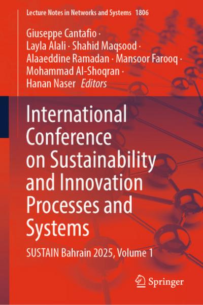 International Conference on Sustainability and Innovation Processes and Systems