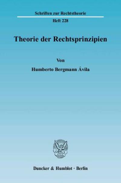 Theorie der Rechtsprinzipien
