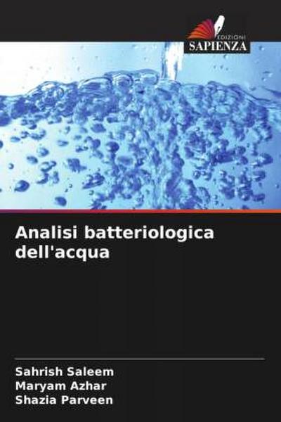 Analisi batteriologica dell’acqua
