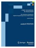 Mehr Innovationen für Deutschland