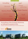 Proceedings of the European Workshop on Software Ecosystems 2016