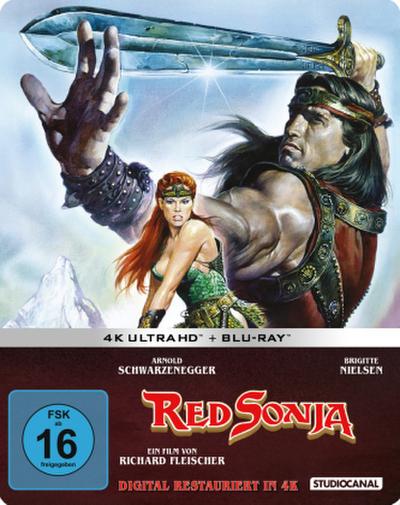 Red Sonja 4K, 1 UHD-Blu-ray + 1 Blu-ray (Limited Steelbook Edition)