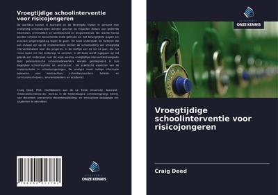 Vroegtijdige schoolinterventie voor risicojongeren