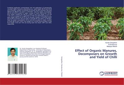 Effect of Organic Manures, Decomposers on Growth and Yield of Chilli