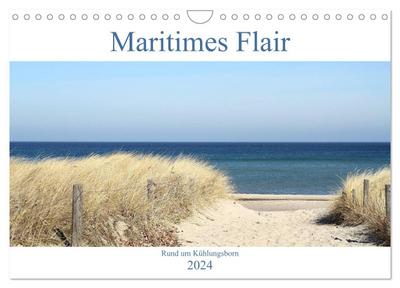 Maritimes Flair - Rund um Kühlungsborn (Wandkalender 2024 DIN A4 quer), CALVENDO Monatskalender