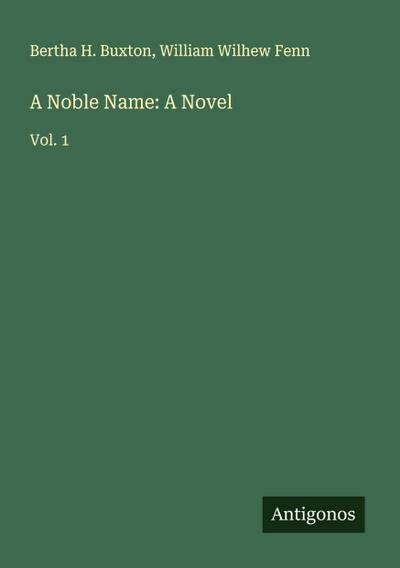 A Noble Name: A Novel