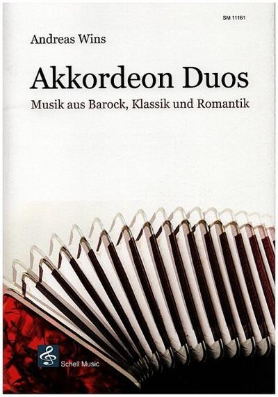Musik aus Barock, Klassik und Romantik für Akkordeon-Duo, 2 Teile