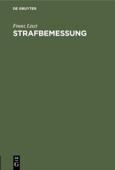 Strafbemessung