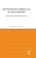 Rethinking Biblical Scholarship