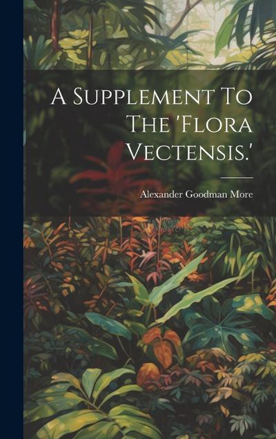 A Supplement To The ’flora Vectensis.’