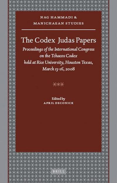 The Codex Judas Papers