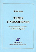 3 gnossiennes per chitarra