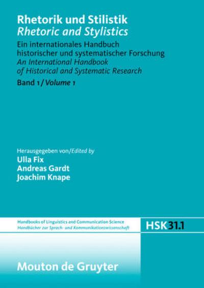 Rhetorik und Stilistik / Rhetoric and Stylistics