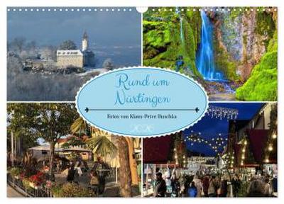 Rund um Nürtingen (Wandkalender 2026 DIN A3 quer), CALVENDO Monatskalender