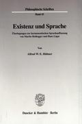 Existenz und Sprache.