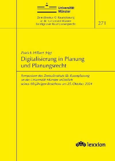 Digitalisierung in Planung und Planungsrecht