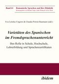 Varietäten des Spanischen im Fremdsprachenunterricht