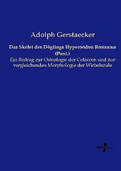 Das Skelet des Döglings Hyperoodon Rostratus (Pont.)