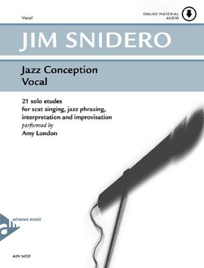 Jazz Conception Vocal, Voice, w. MP3-CD