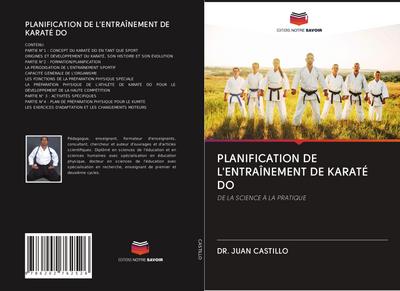 PLANIFICATION DE L’ENTRAÎNEMENT DE KARATÉ DO