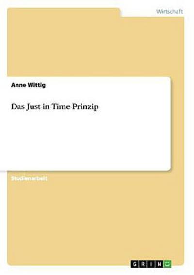 Das Just-in-Time-Prinzip
