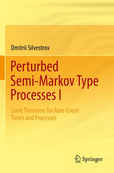 Perturbed Semi-Markov Type Processes I