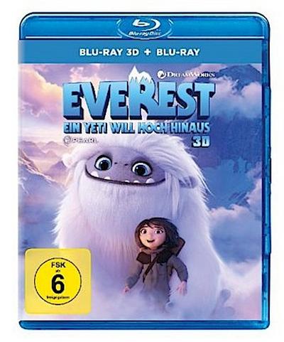 Everest - Ein Yeti will hoch hin.(BR) 3D Min: 97/DD5.1/WS   3D+2D  2Disc