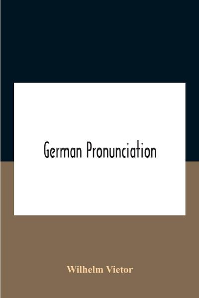 German Pronunciation