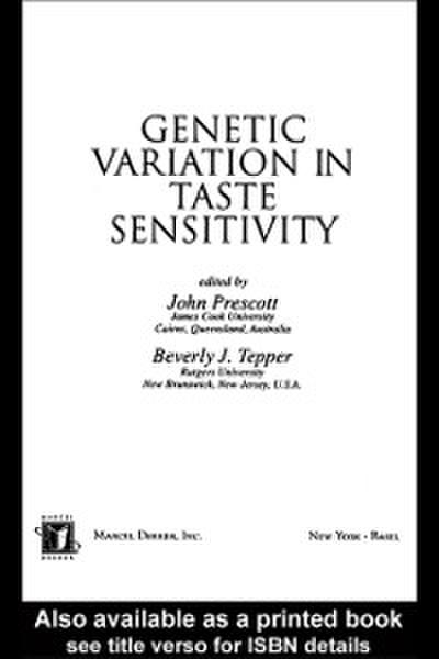 Genetic Variation in Taste Sensitivity