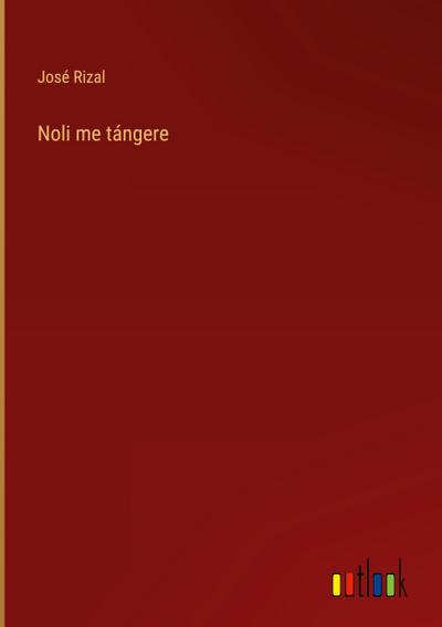 Noli me tángere