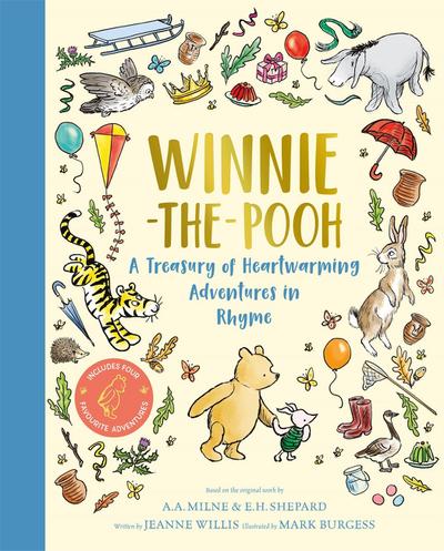 Winnie-the-Pooh: A Treasury of Heart-warming Adventures in Rhyme