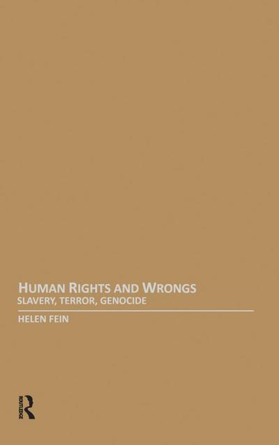 Human Rights and Wrongs