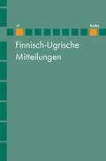Finnisch-Ugrische Mitteilungen 40