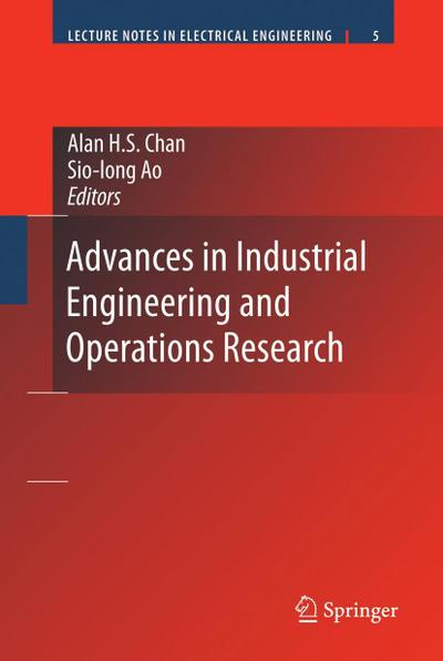 Advances in Industrial Engineering and Operations Research