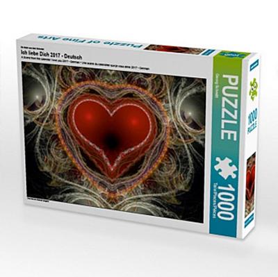 Ein Motiv aus dem Kalender Ich liebe Dich 2017 - Deutsch (Puzzle)