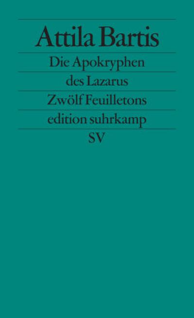 Die Apokryphen des Lazarus