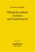 Öffentlichrechtliche Insolvenz und Staatsbankrott
