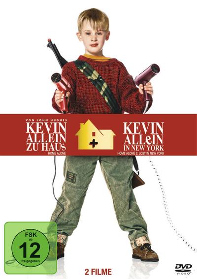 Kevin - Allein zu Haus / Kevin - Allein in New York (2 Filme, 1 Disc)