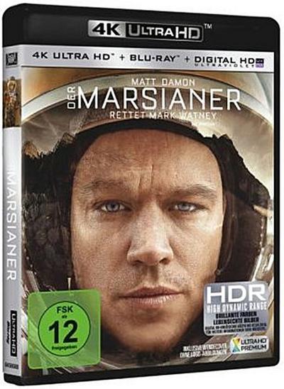 Marsianer, Der (UHD+BR) Rettet Mark Wat.  Min: 142/DD5.1/WS   2Disc, 4K Ultra HD
