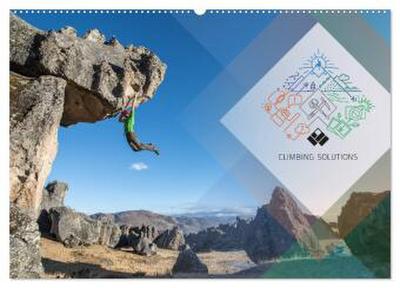 Climbing Solutions - Bergsport weltweit (Wandkalender 2026 DIN A2 quer), CALVENDO Monatskalender