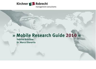 Mobile Research Guide 2010