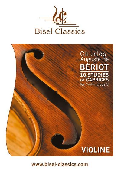 10 Studies or Caprices for Violin, Opus 9