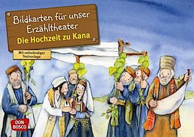 Die Hochzeit zu Kana. Kamishibai Bildkartenset.