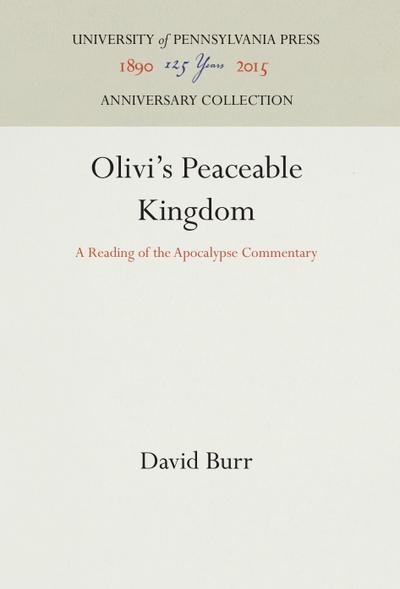 Olivi’s Peaceable Kingdom