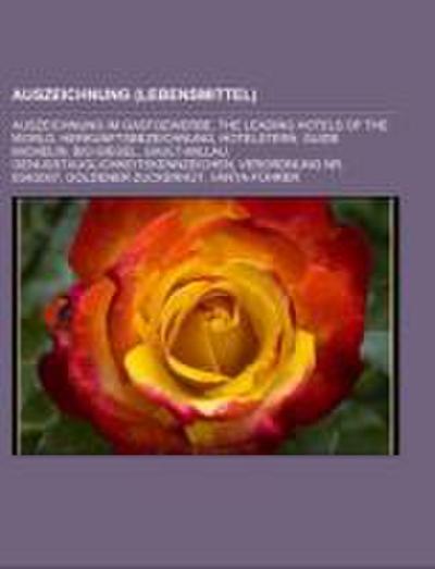 Auszeichnung (Lebensmittel)